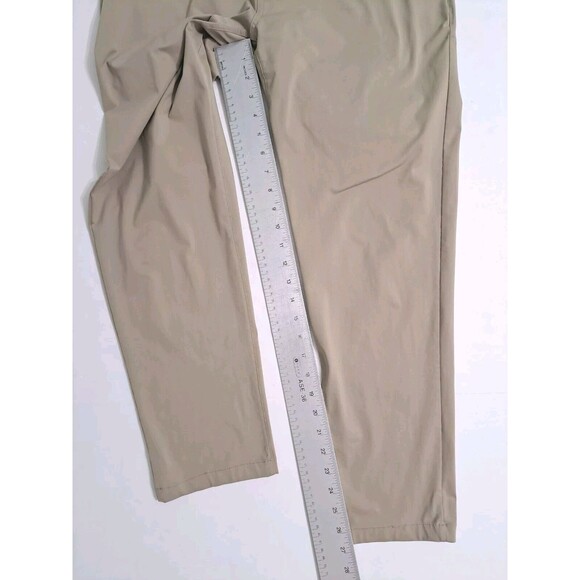 Rhone Commuter Pants Men's 33 Khaki Beige Chino Pants - Picture 12 of 12